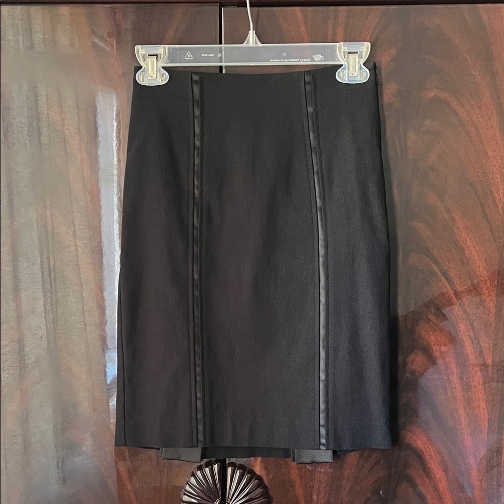 Bebe Black Pencil Skirt